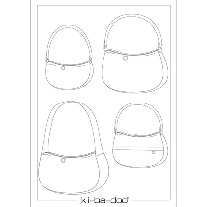 Papierschnitt Tasche Måne - Mondtasche in 3 Größen (S-M-L)