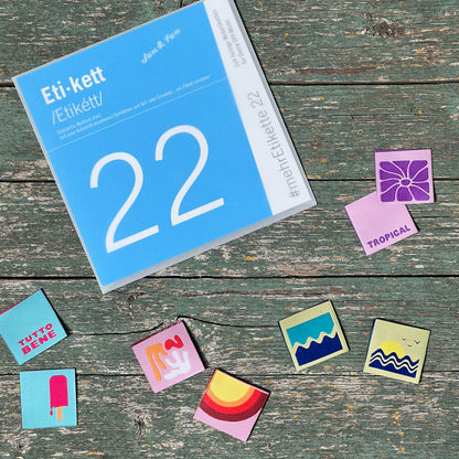 Weblabelset " FUN und SURF" Edition 22 von Pruella #mehrEtikette