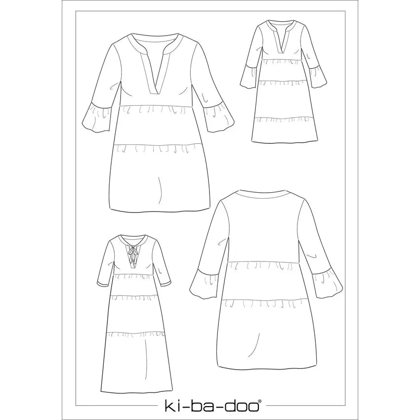 Bohokleid Nelina – dein Boho-Traum / Größe 32-58