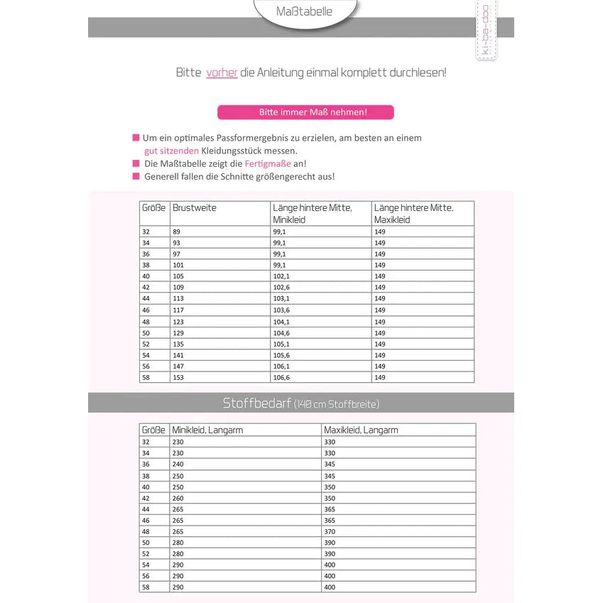 Bohokleid Nelina – dein Boho-Traum / Größe 32-58