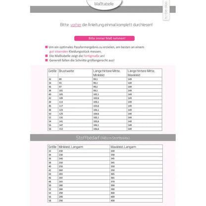 Bohokleid Nelina – dein Boho-Traum / Größe 32-58