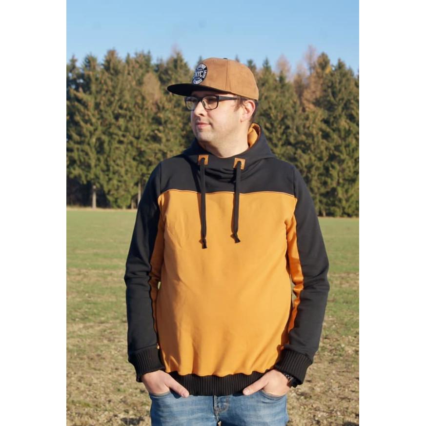 Sein Paco- Hoodie Herren - Papierschnittmuster Gr. XS-4XL