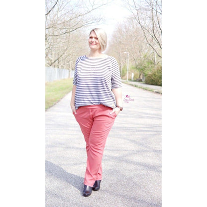 Hose Damen - Papierschnittmuster Gr. 32-54 - Palma