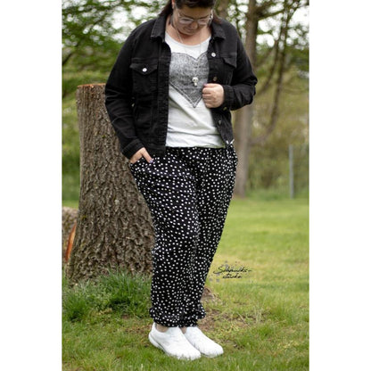 Hose Damen - Papierschnittmuster Gr. 32-54 - Palma