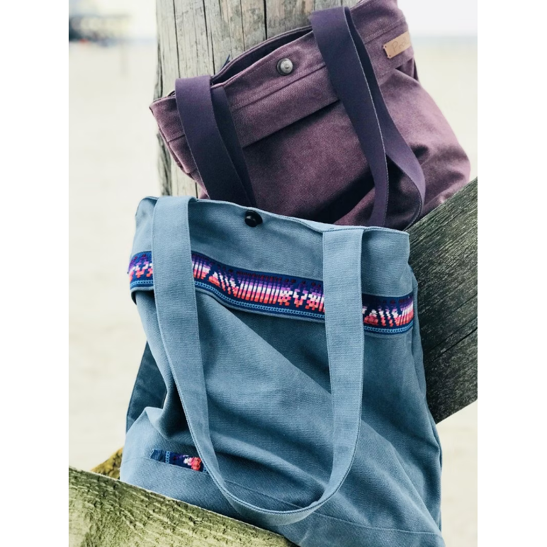 Papierschnittmuster Schultertasche/Rucksack "Citie Bag" - Prülla