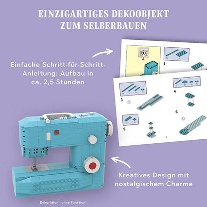 Nähmaschine aus Klemmbausteinen