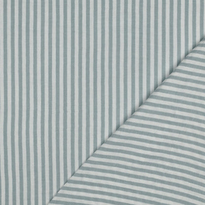 Musselin 2 Farbig Längstreifen