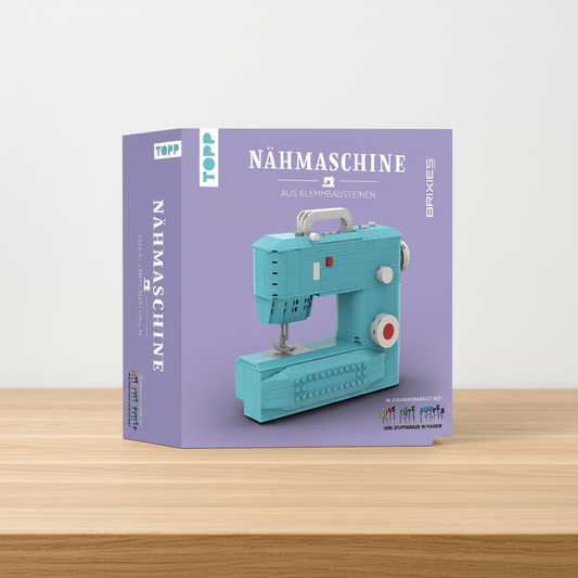 Nähmaschine aus Klemmbausteinen