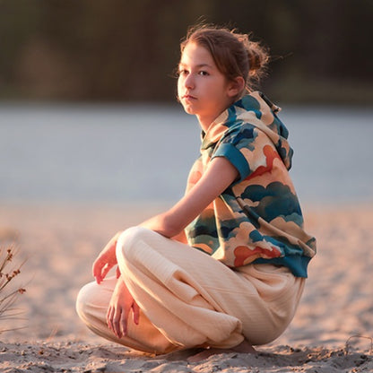 French Terry "Cool Clouds", See You at Six