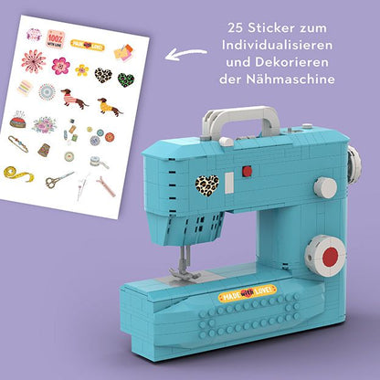 Nähmaschine aus Klemmbausteinen