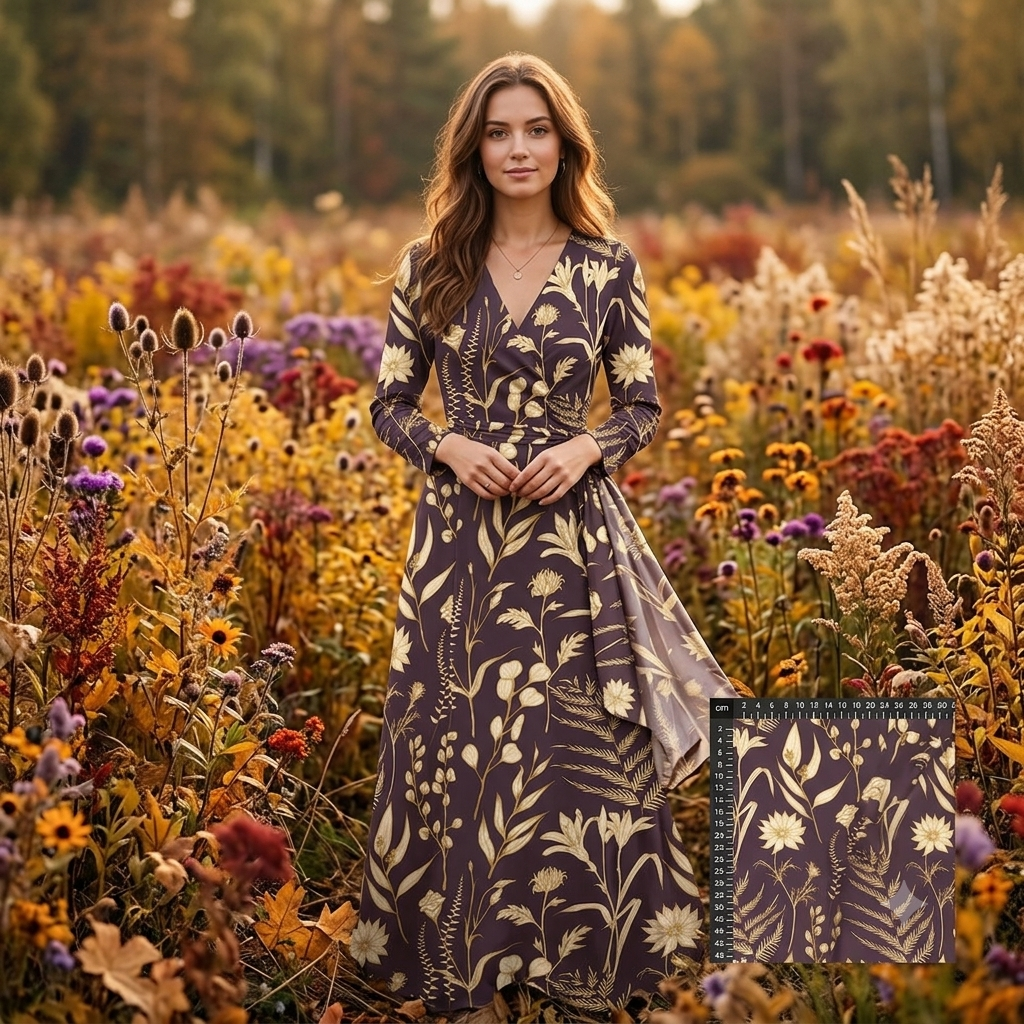 Avalana Jersey "Strohblumenliebe" ein Herbsttraum
