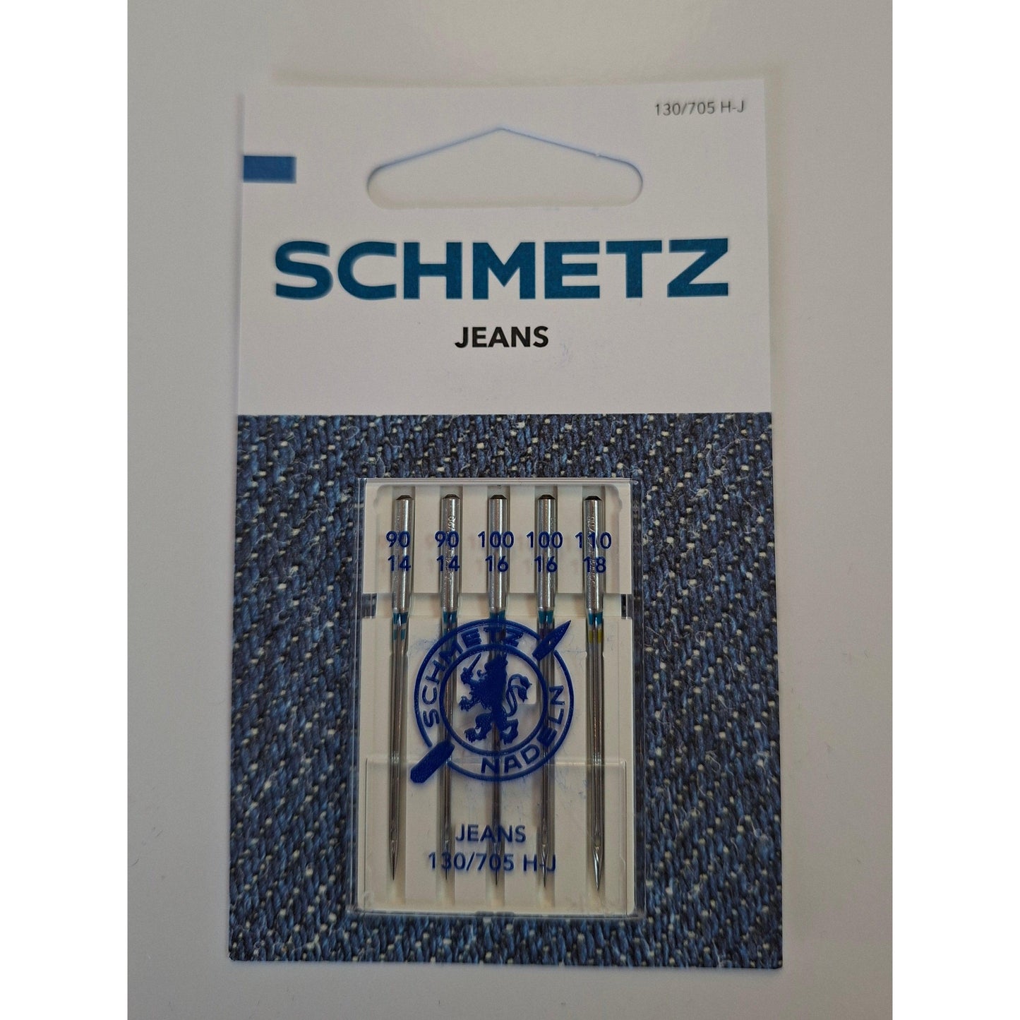Nähmaschinennadeln Jeans 130/705 Stärke 90-110