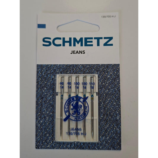 Nähmaschinennadeln Jeans 130/705 Stärke 90-110