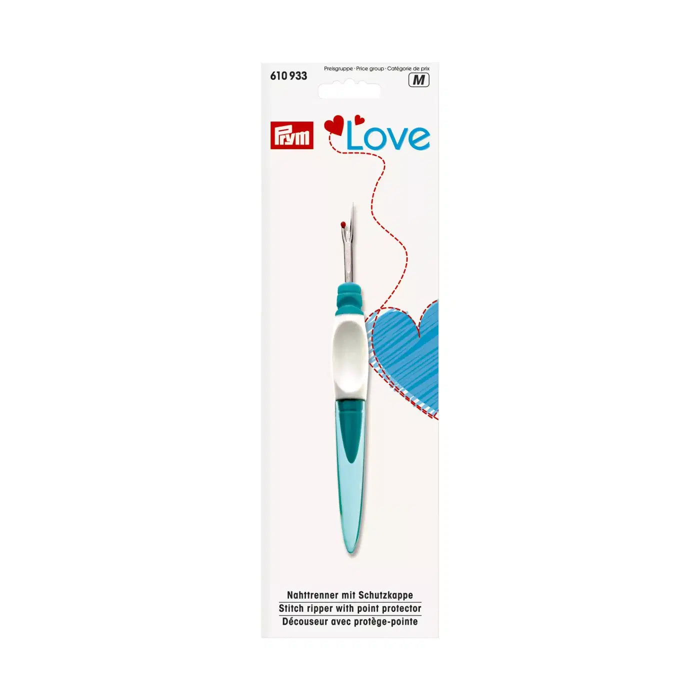 Nahttrenner klein, Prym Love mint, prym.ergonomics