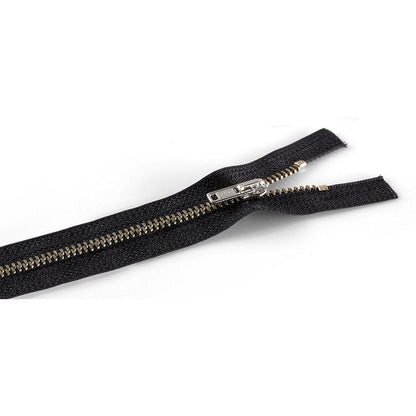 Hosenreißverschluss M40 Werra silber 18cm