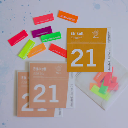 Weblabelset „Musik NEON“ – Edition 21 von Prülla #mehretikette