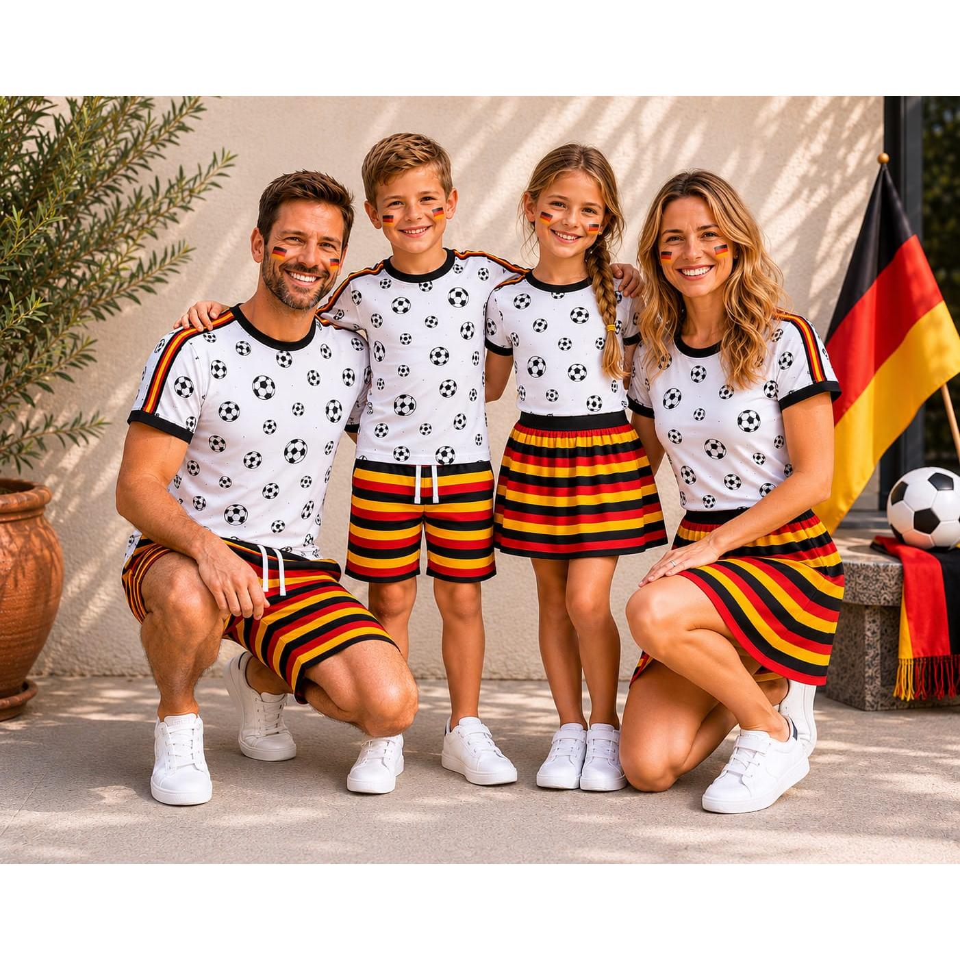 Streifen (schwarz,rot,gold)