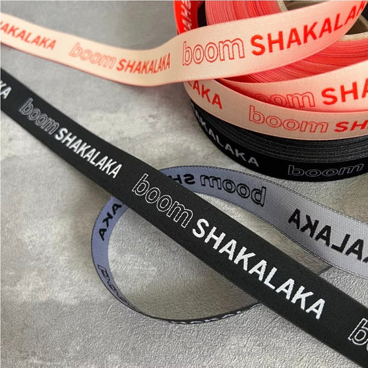 Webband „BOOM SHAKALAKA“ – von Prülla #mehretikette