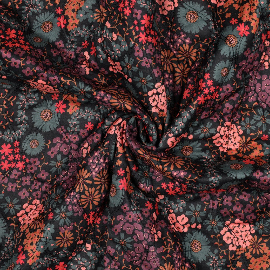 Baumwollstepper / Doubleface Digital Flowers