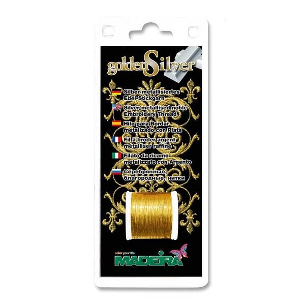 Stickgarn Madeira Gold/ Silber