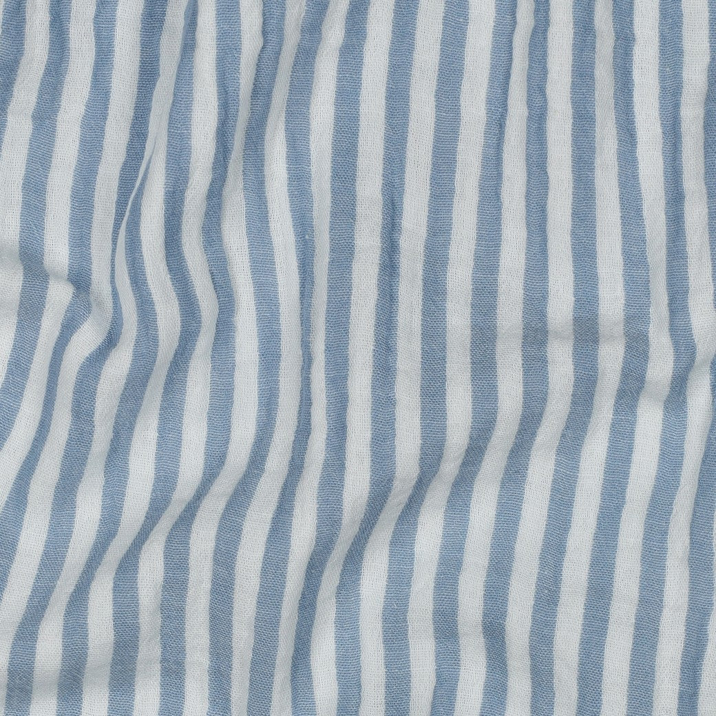 Musselin 2 Farbig Längstreifen