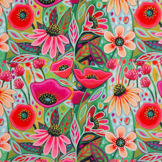 Aurelia floral- "Mohnblumenwiese" Outdoor Canvas