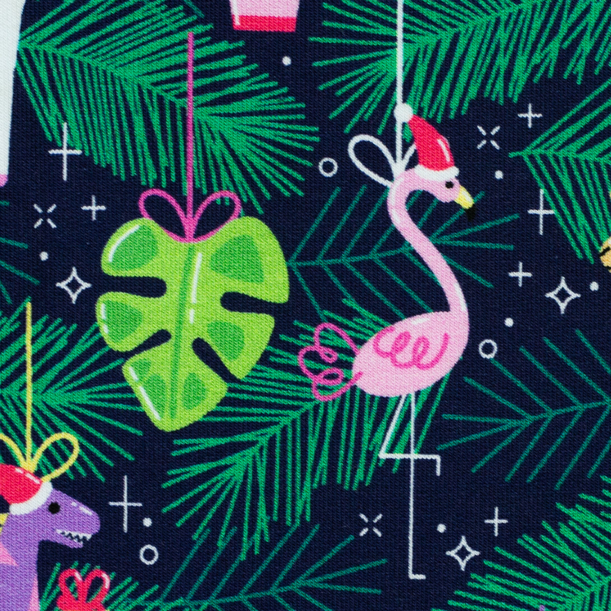 Swafing Holly angerauhter Sweatstoff mit Weihnachtsmotiv, 95 % Baumwolle und 5 % Elasthan