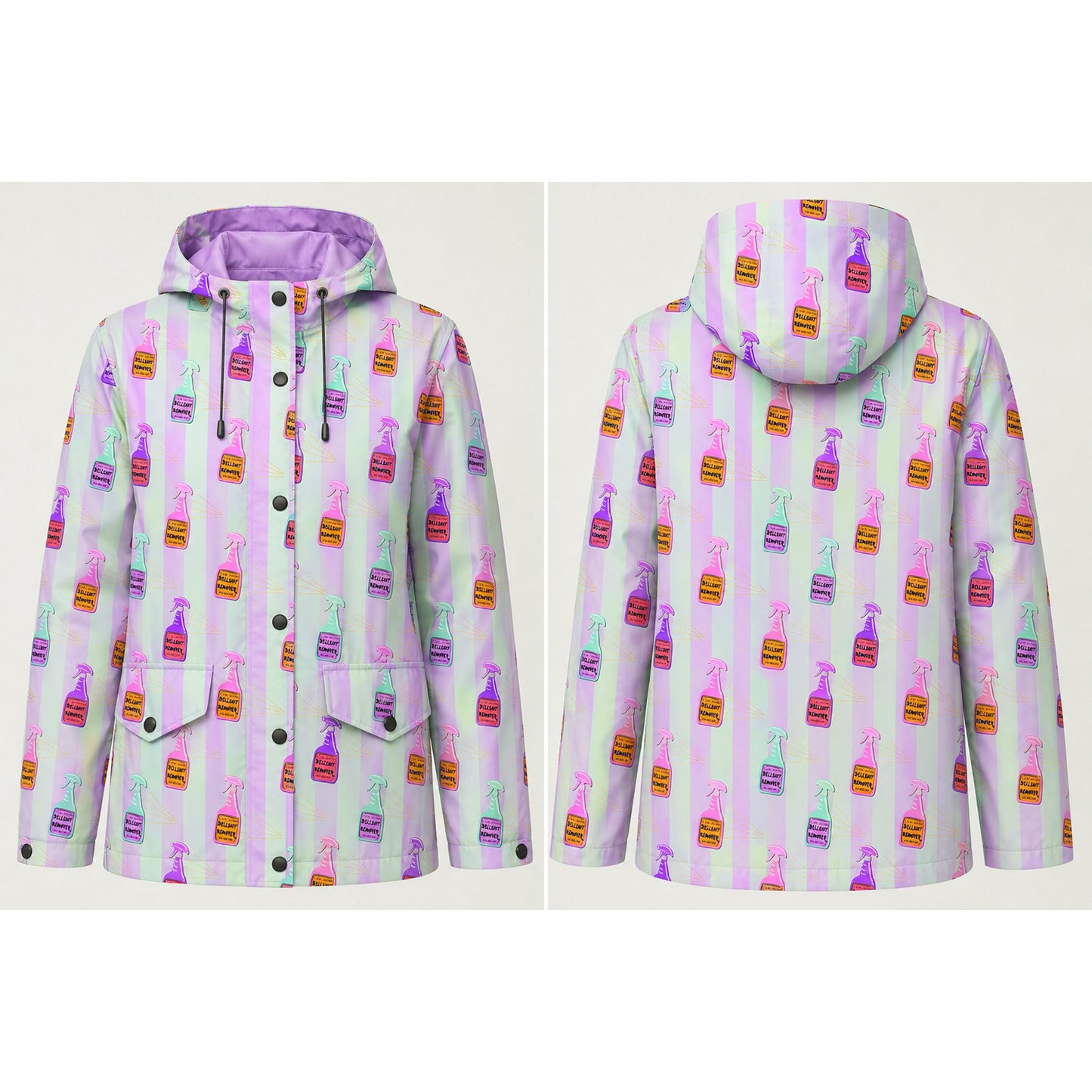 Oxfordgewebe "Bullshitremover"- Colourful Collection by Cherry Picking