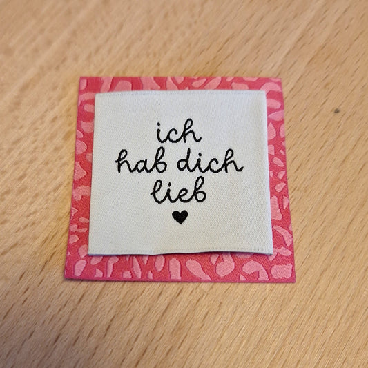 Leo Weblabel XL, 5x5cm