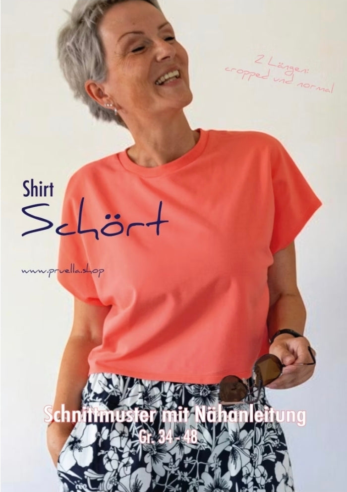 Papierschnittmuster "Schört" von Pruella