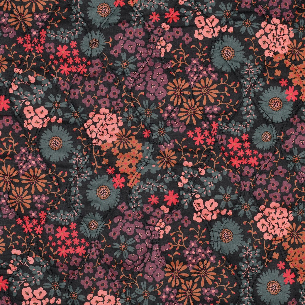Baumwollstepper / Doubleface Digital Flowers