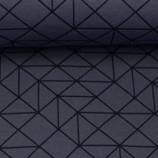 Sweat "Aspen angerauht- geometrisches Muster"- swafing