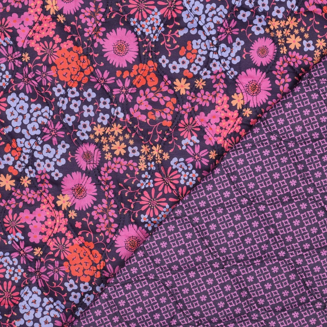 Baumwollstepper / Doubleface Digital Flowers