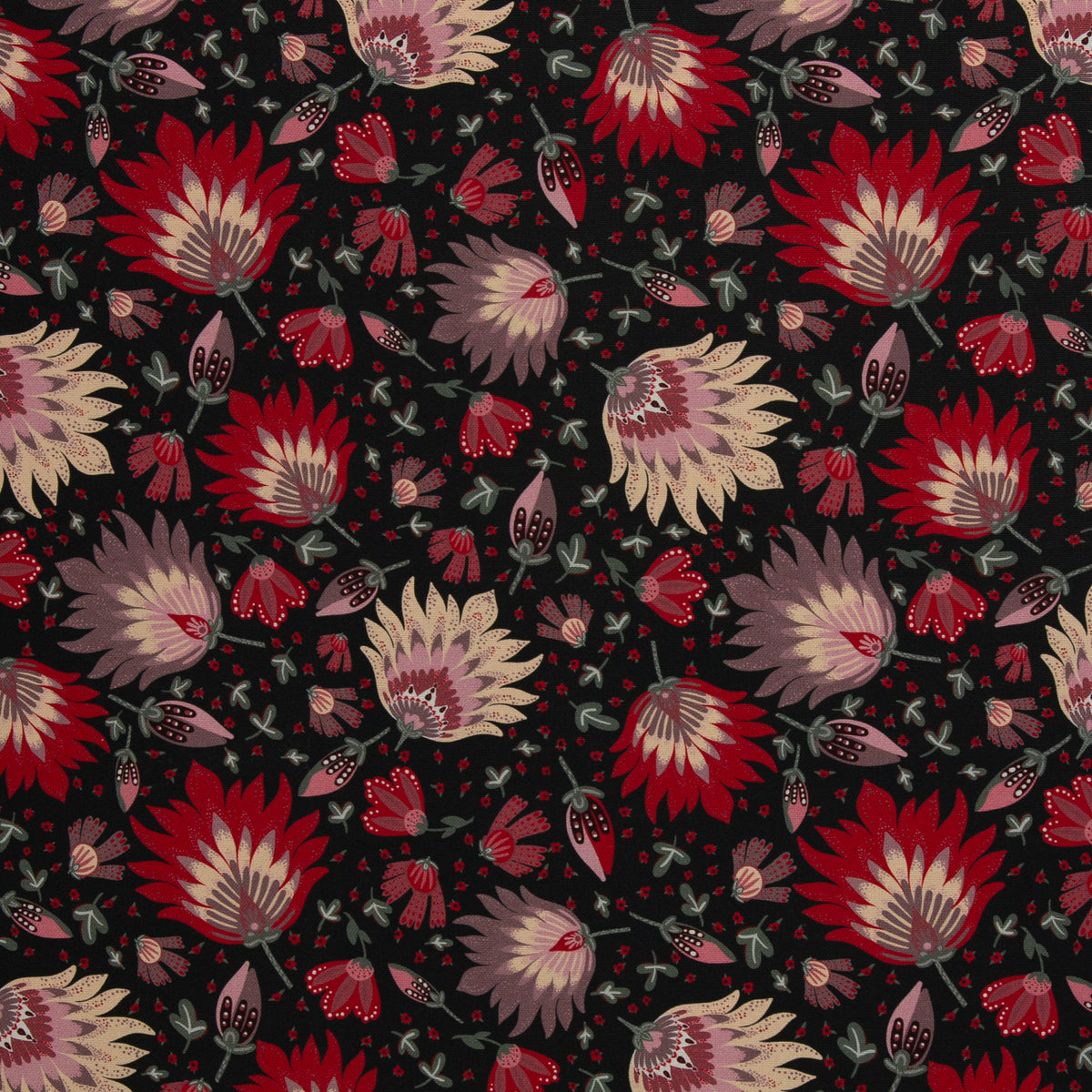 Canvas Bold Blooms by Bienvenido Collorido
