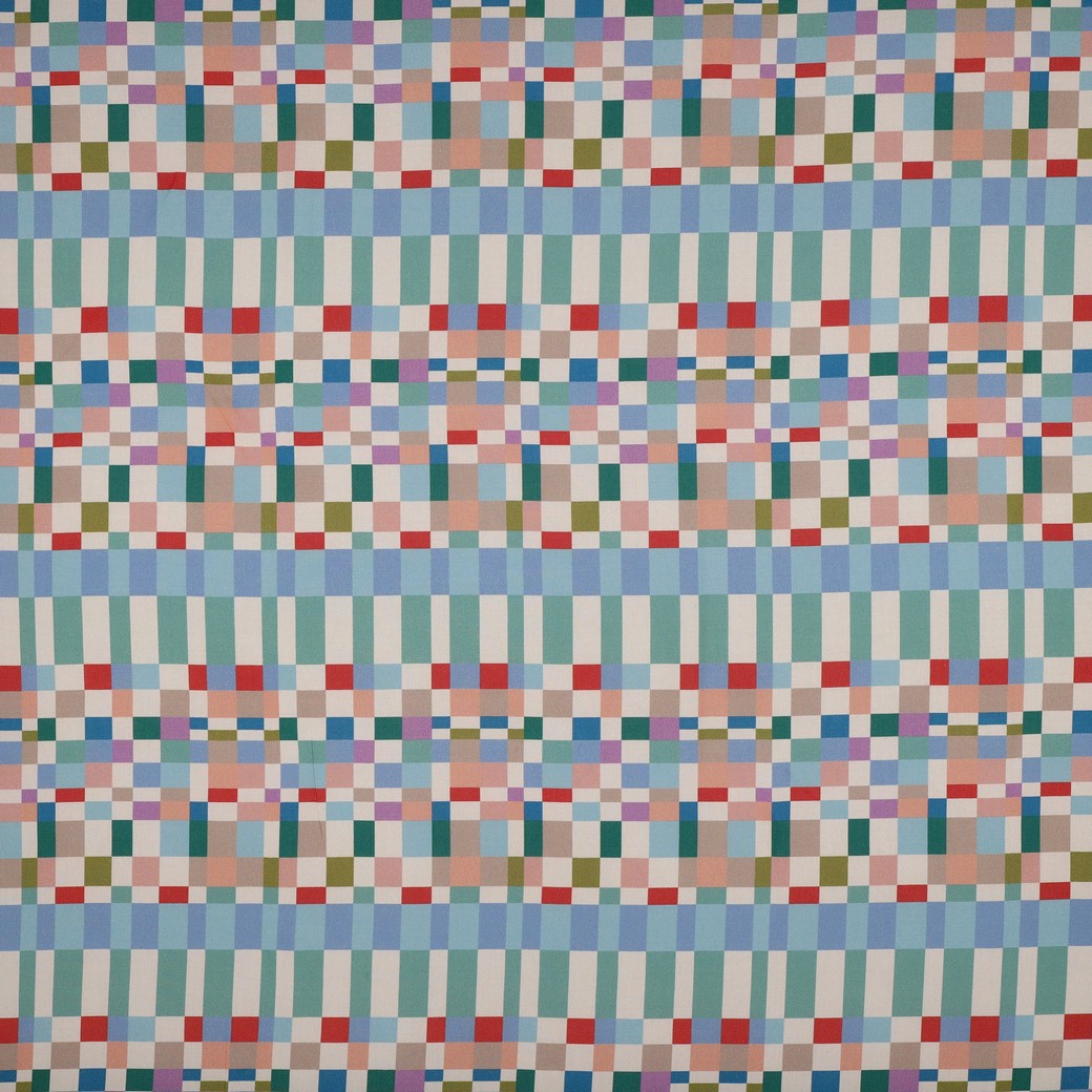 Viscose Radiance "Digital Abstrakt"- mehrfarbig