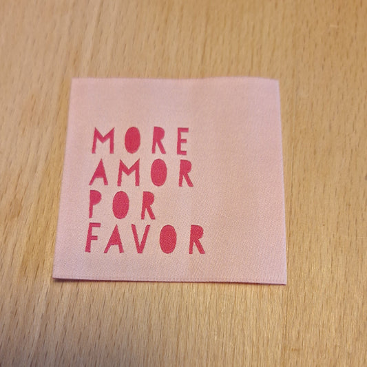 More Amore Por Favor, 5,5x5,5cm