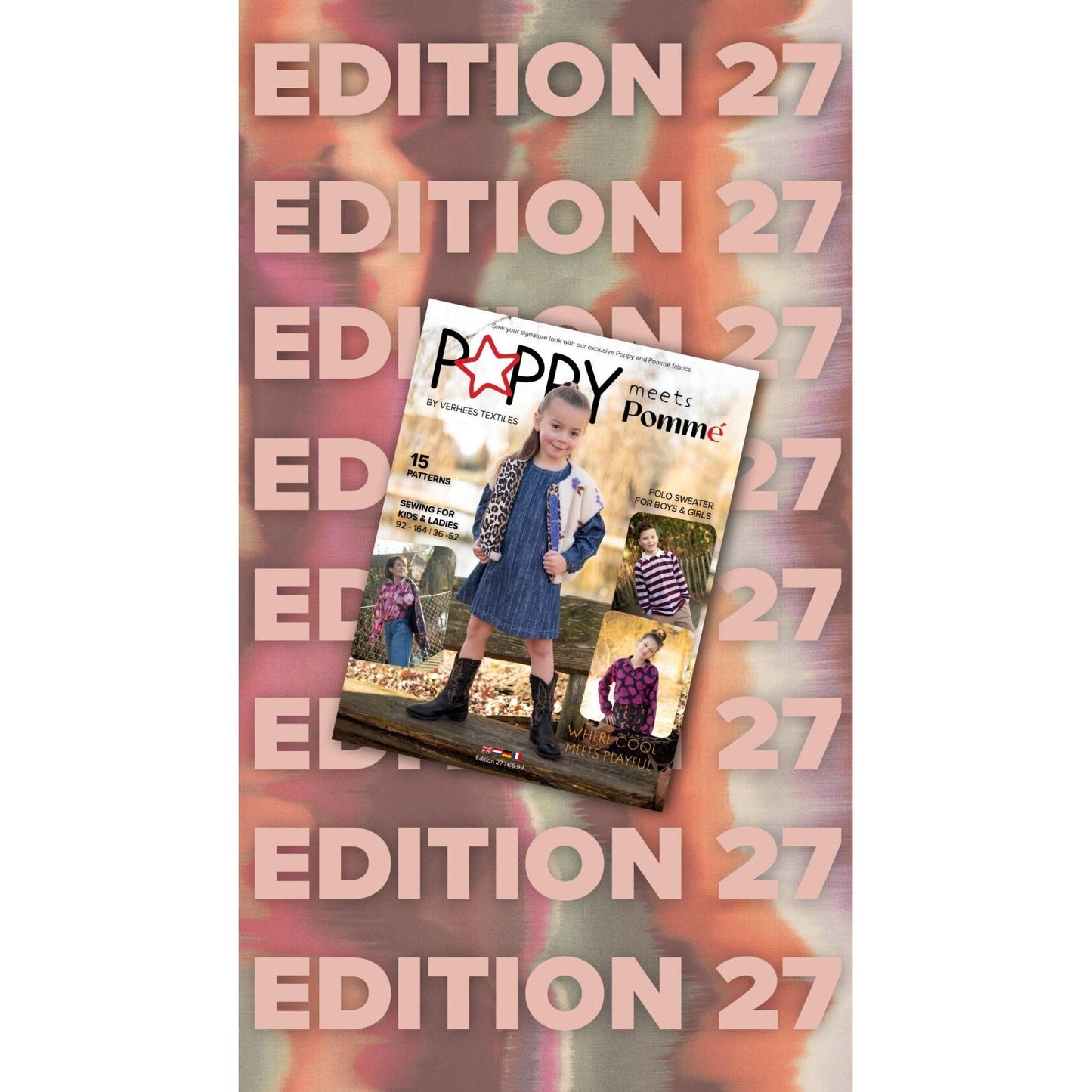 Poppy meets Pommé Edition 27 - by Verhees Textiles