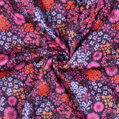 Baumwollstepper / Doubleface Digital Flowers