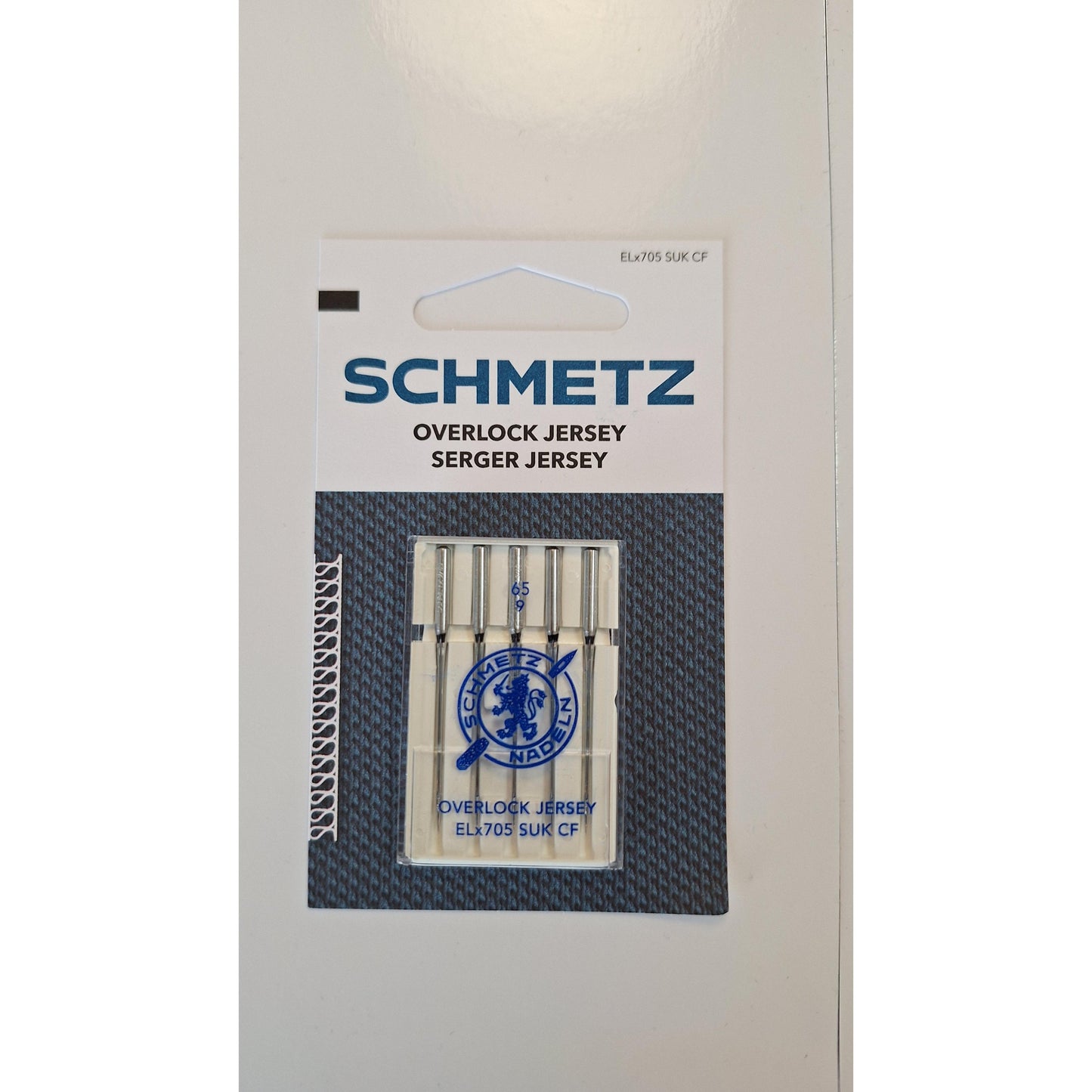 Overlock Maschinennadel Jersey ELx705 SUK CF St.65  Schmetz