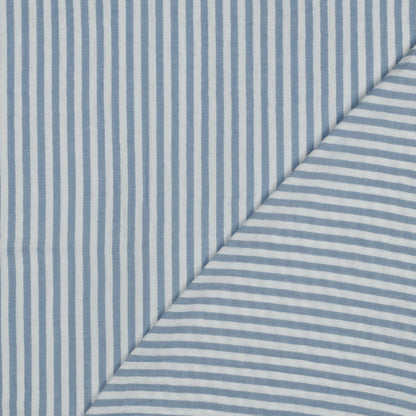 Musselin 2 Farbig Längstreifen