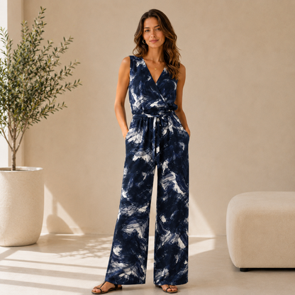 Viscose BEA BRUSH – dark navy  LENZING™ ECOVERO™ Viscose