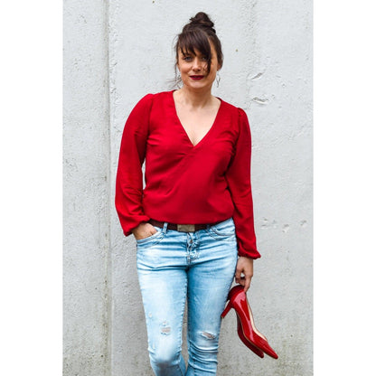 Sevilla- Bluse Damen - Papierschnittmuster Gr. 32-54