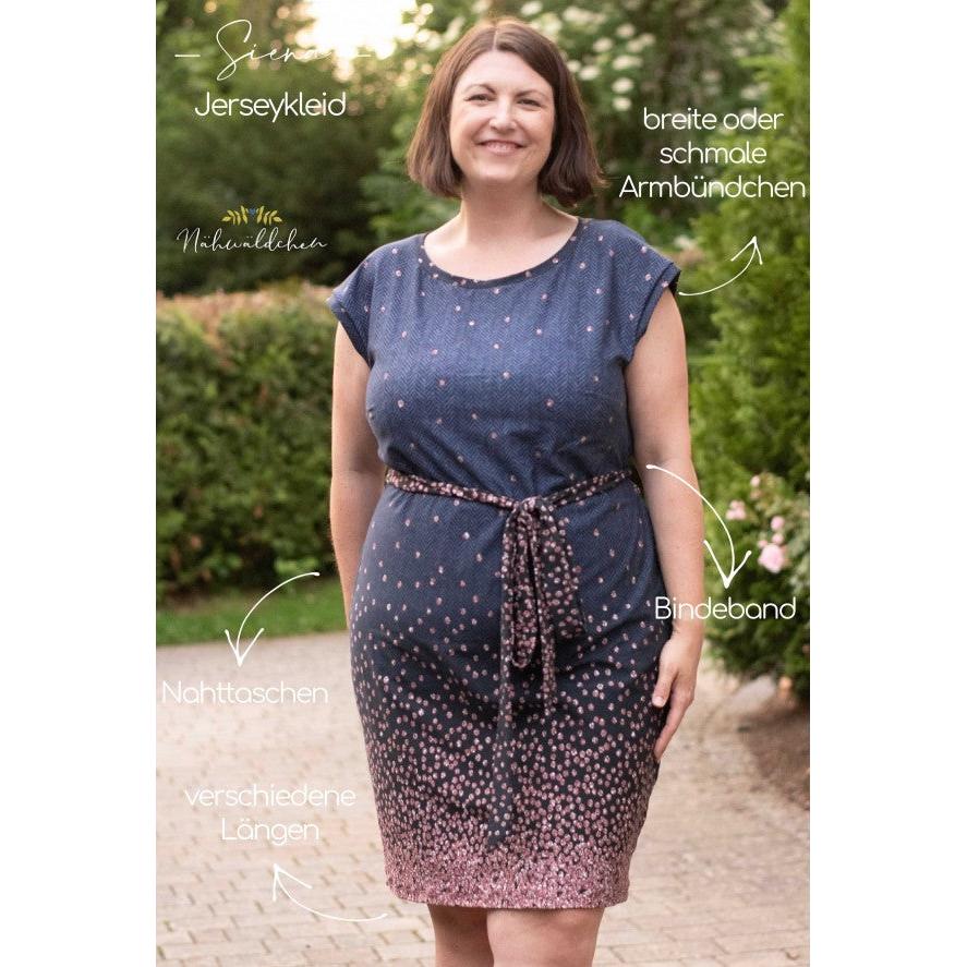 Kleid Damen - Papierschnittmuster Gr. 32-54 - meine Siena