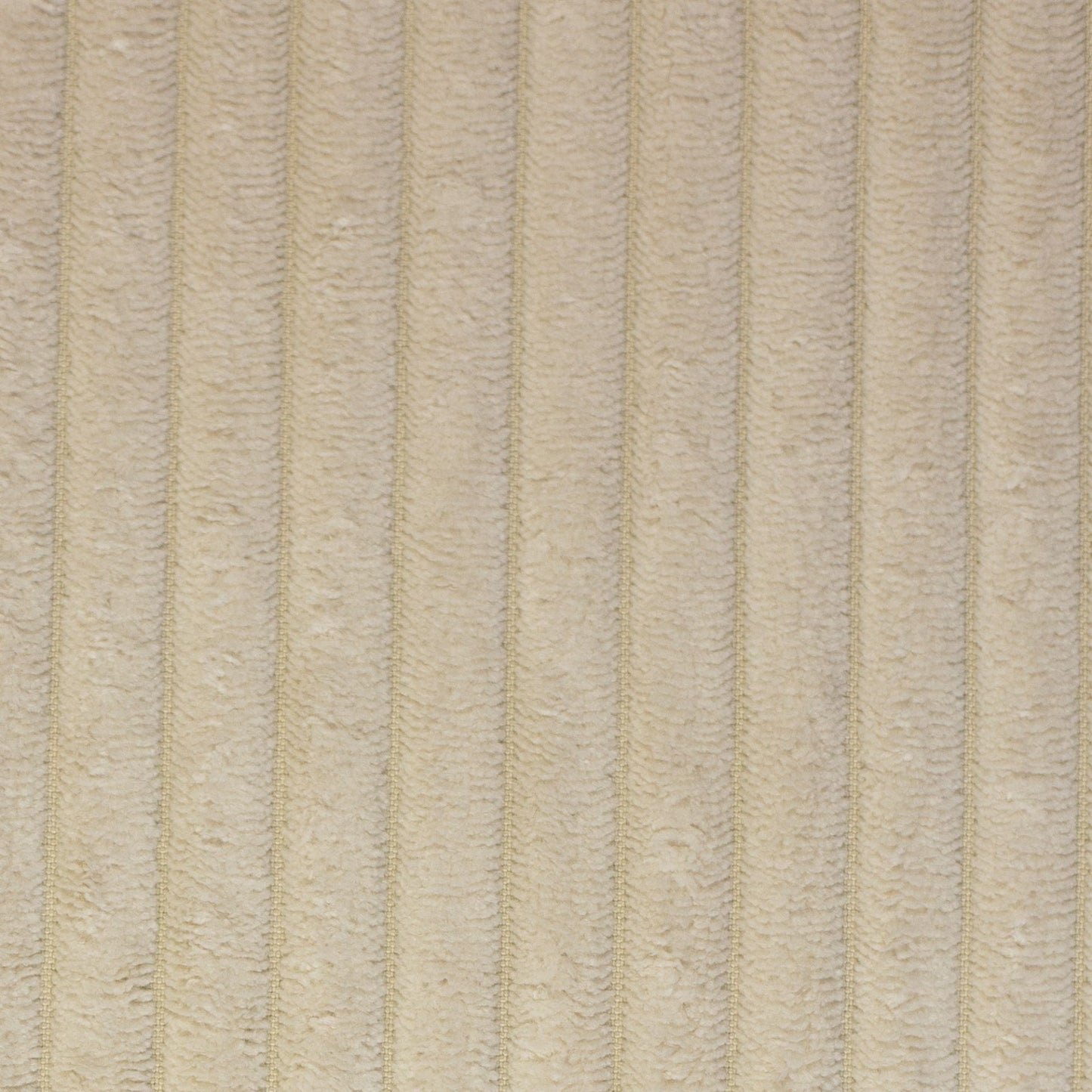 Detailaufnahme der breiten Cordrippen des Stoffes Wanja