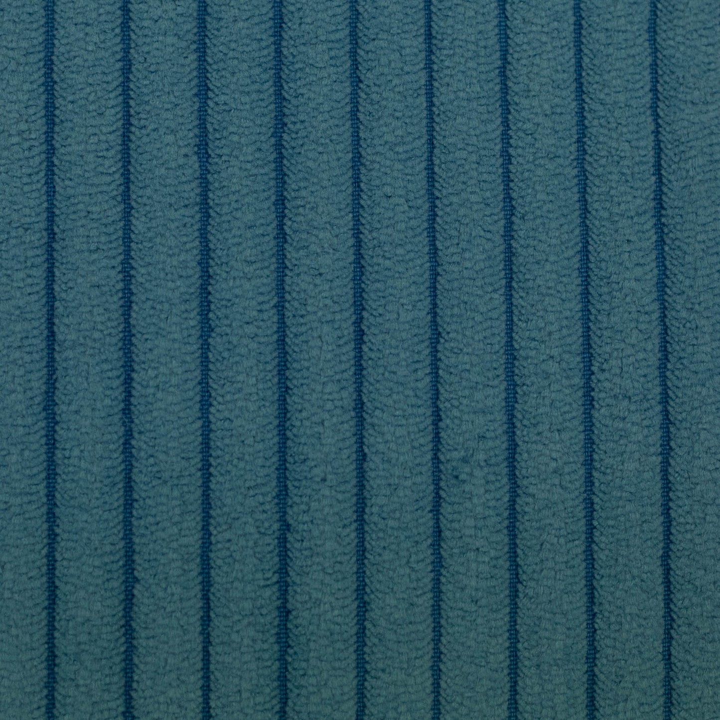 Detailaufnahme der breiten Cordrippen des Stoffes Wanja