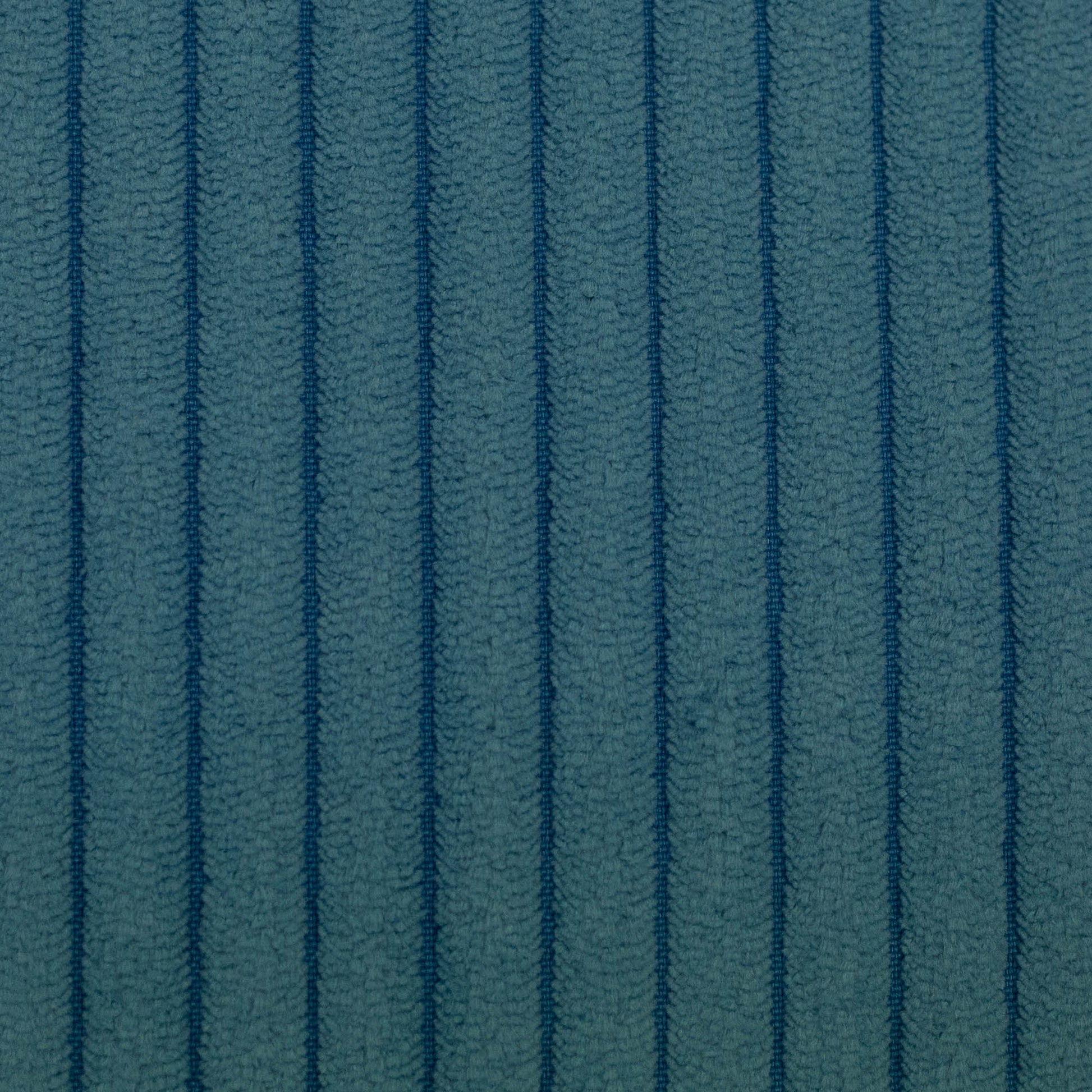 Detailaufnahme der breiten Cordrippen des Stoffes Wanja