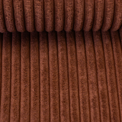 Detailaufnahme der breiten Cordrippen des Stoffes Wanja