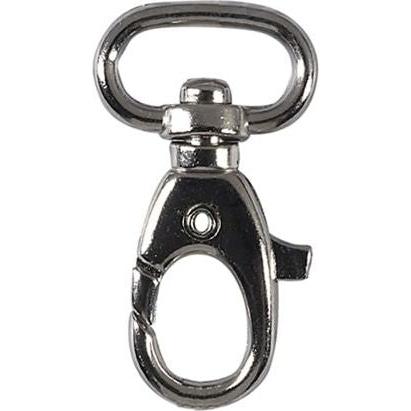 Karabinerhaken 16mm silberfarbig