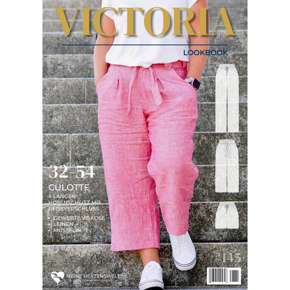 Meine Victoria- Culotte Damen - Papierschnittmuster Gr. 32-54