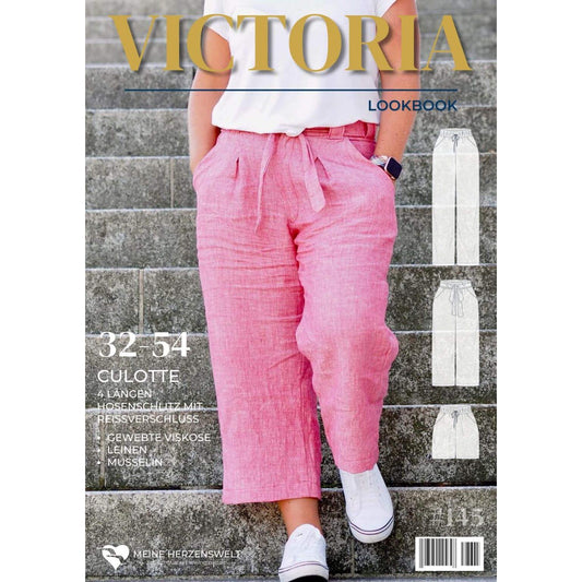 Meine Victoria- Culotte Damen - Papierschnittmuster Gr. 32-54
